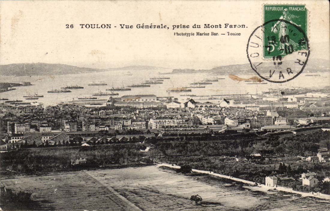 Toulon - Vue Generale prise du Mont Faron - CPA 