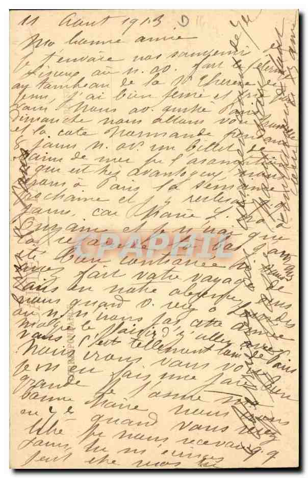 Les Buissonnets — Chambre de Sr Thérèse de l'Enfant-Jésus — éditeur G. Léonard, n° de série non visible — Rückseite