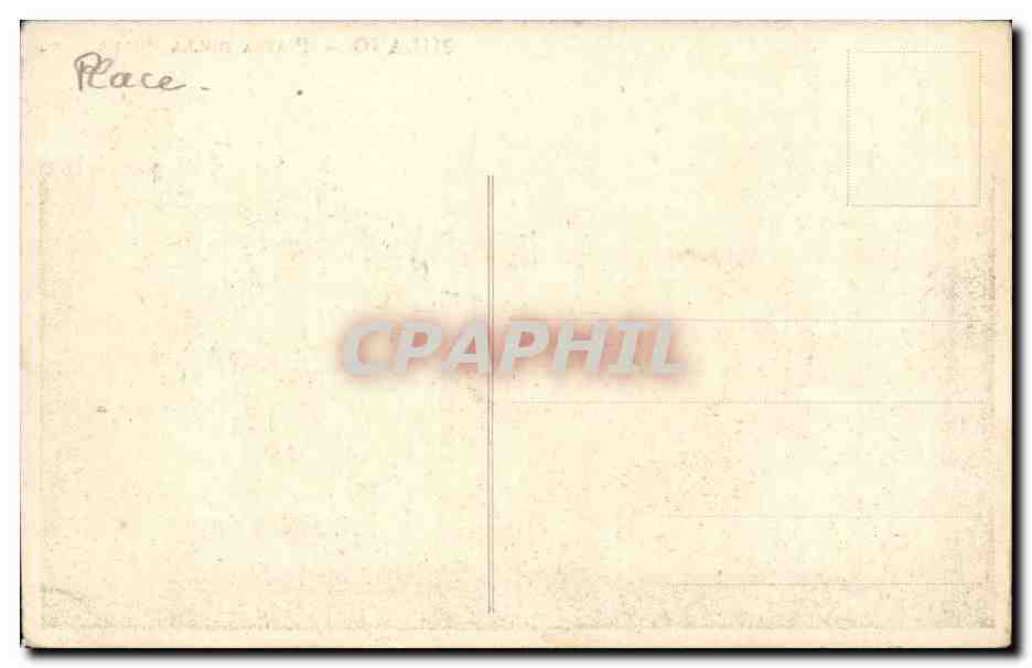 Italie - Italy - Milan - Milano - Piazza della Scala - CPA  — Verso