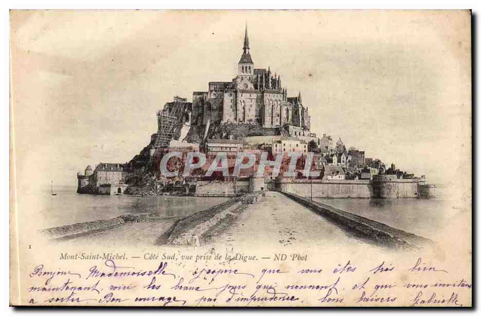 Le Mont Saint Michel - Cote Sud - CPA 