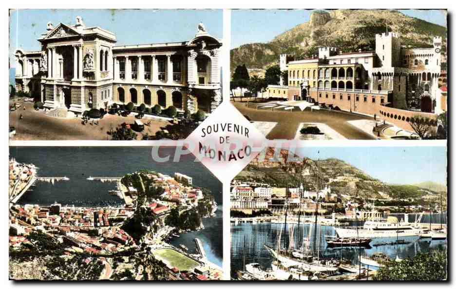 Souvenir de Monaco - CPA 