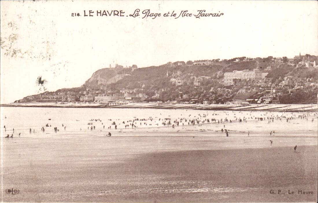 Le Havre - La Plage - CPA 