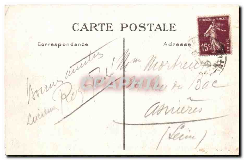Le Havre - La Plage - CPA  — Rückseite
