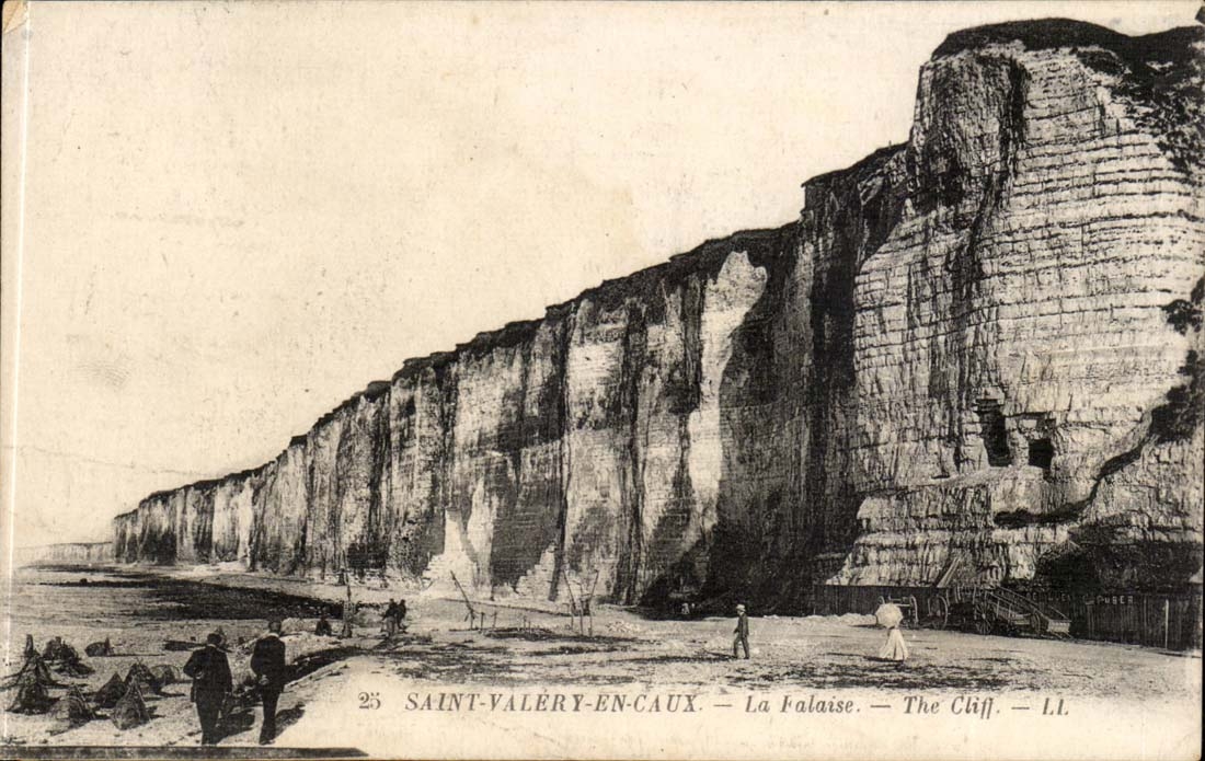 Saint Valery en Caux - La Falaise The Cliff - CPA 