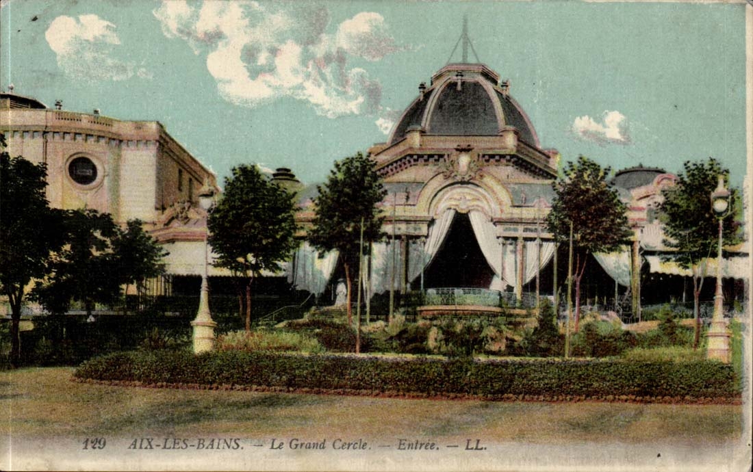Aix les Bains - Le Grand Cercle Entree - CPA 