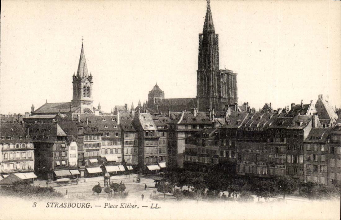 Strasbourg - Strassburg - Place Kleber -CPA 