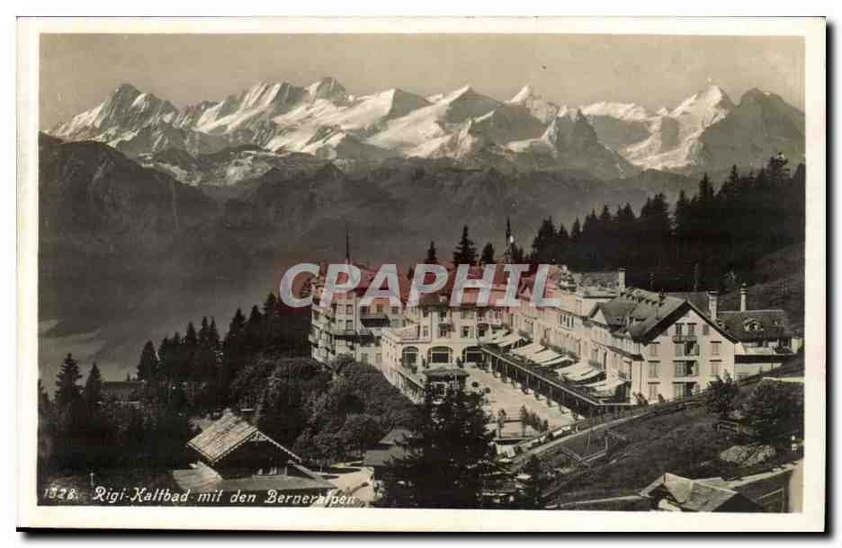 Suisse - Schweiz - Regi Kaltbad - mit dem Bergeralpen -CPA 