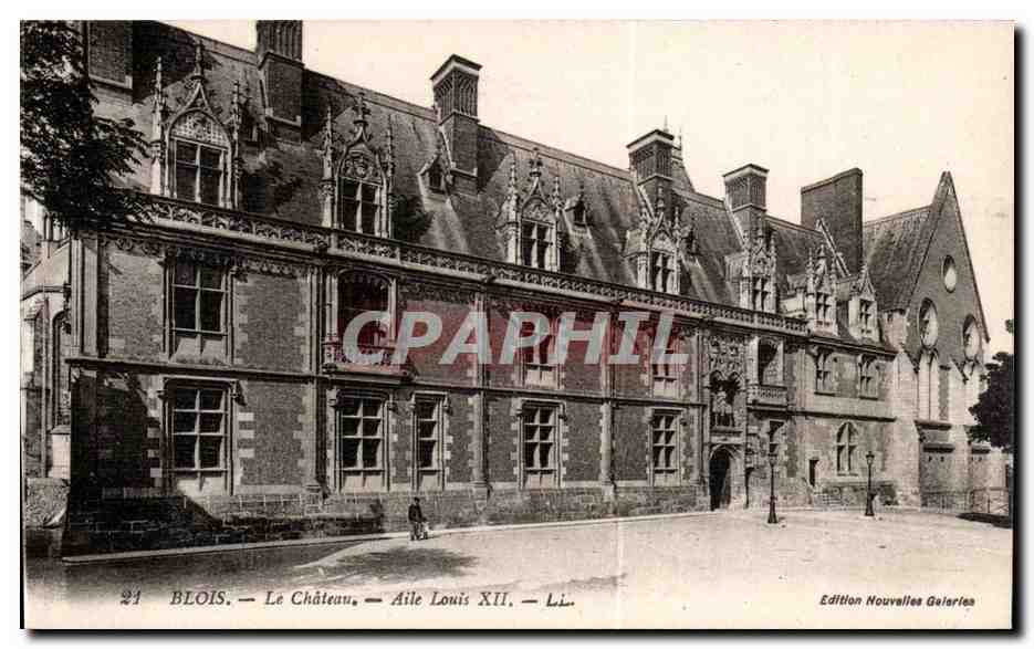 Blois - Le Chateau Aile Louis XII - CPA 