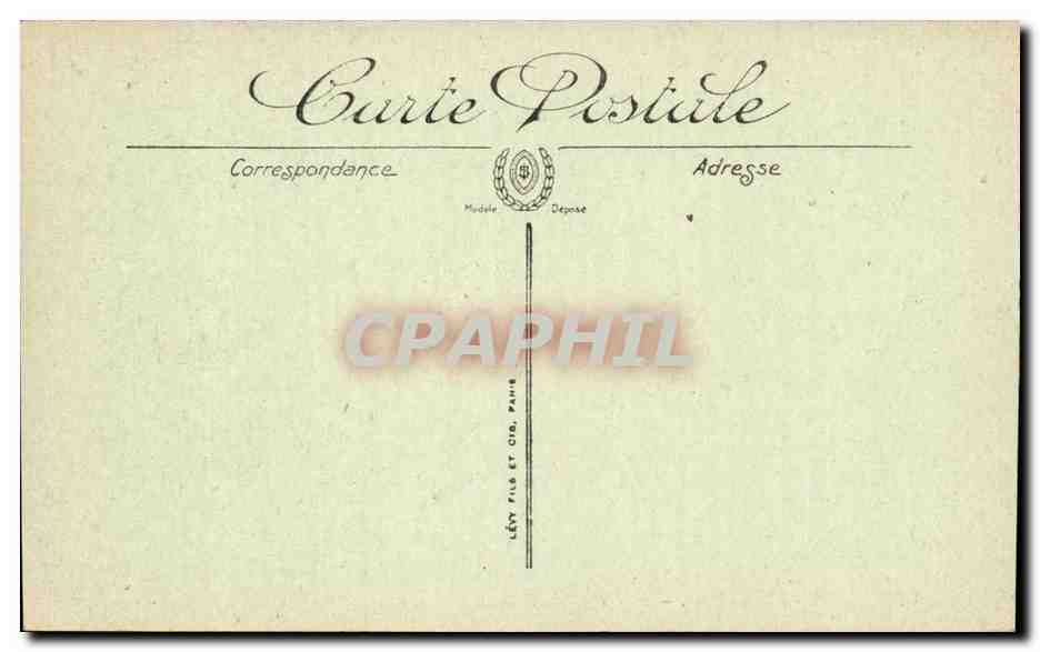 Blois - Le Chateau Aile Louis XII - CPA  — Verso