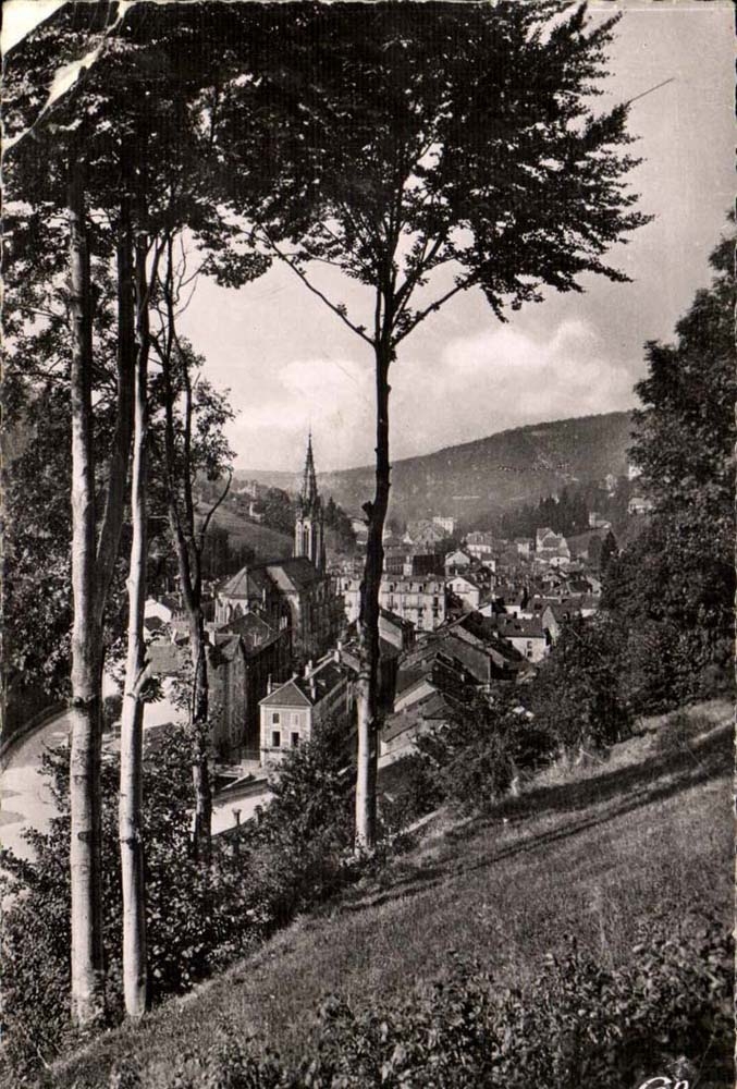Plombieres les Bains CPA Vue prise du nord