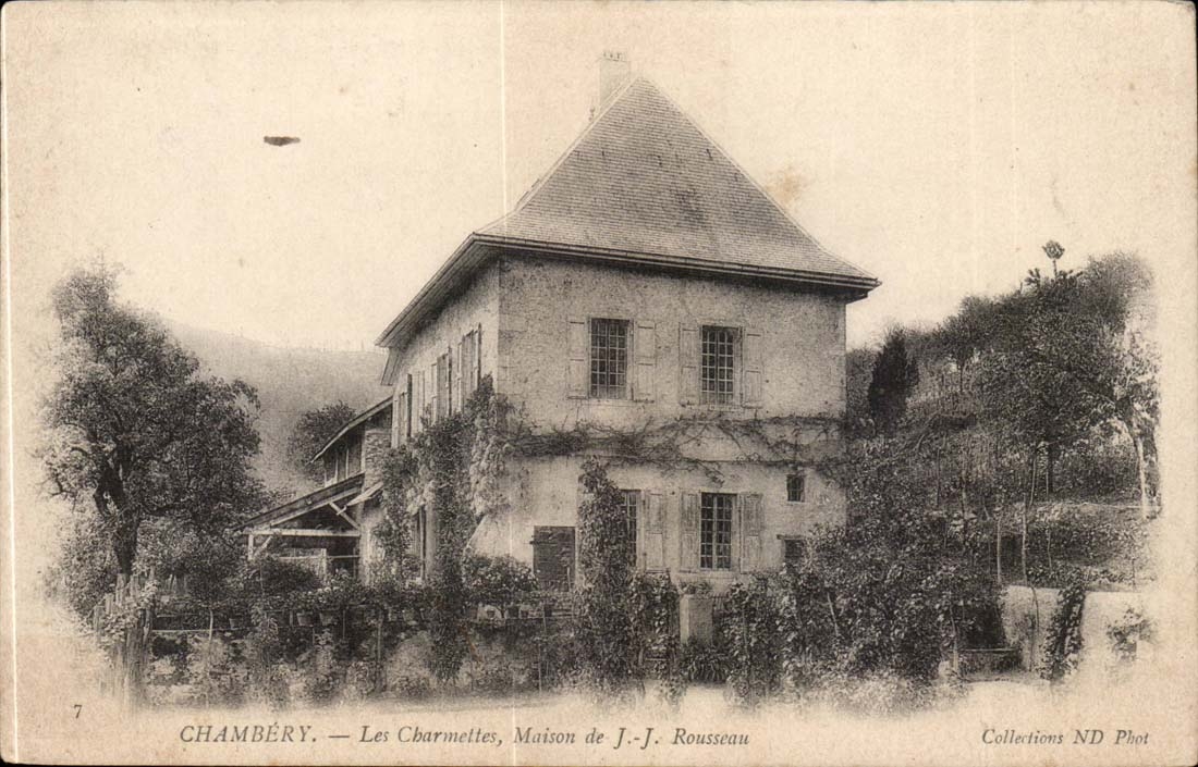Chambery CPA Les Charmettes Maison de J J Rousseau