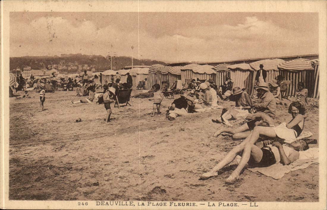 Deauville, La Plage Fleurie — La Plage — LL — n° 246