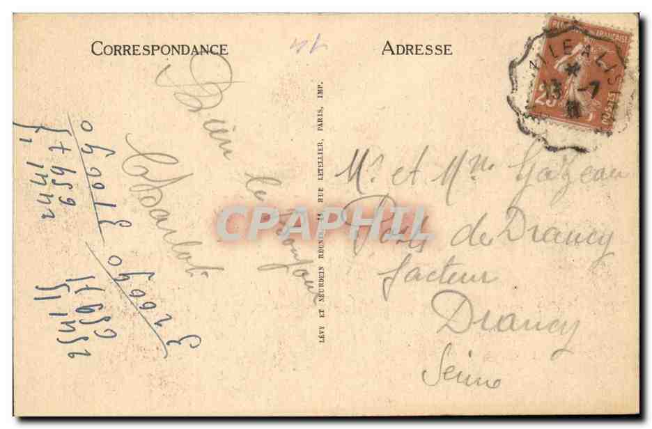 Deauville, La Plage Fleurie — La Plage — LL — n° 246 — Reverso