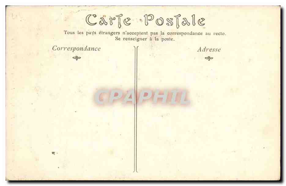 CPA Chateau de Blois Aile Francois 1er Fenetres — Verso