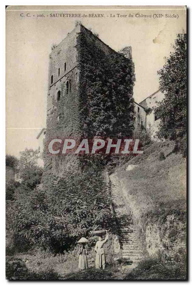 SAuveterre de Bearn CPA La tour du chateau