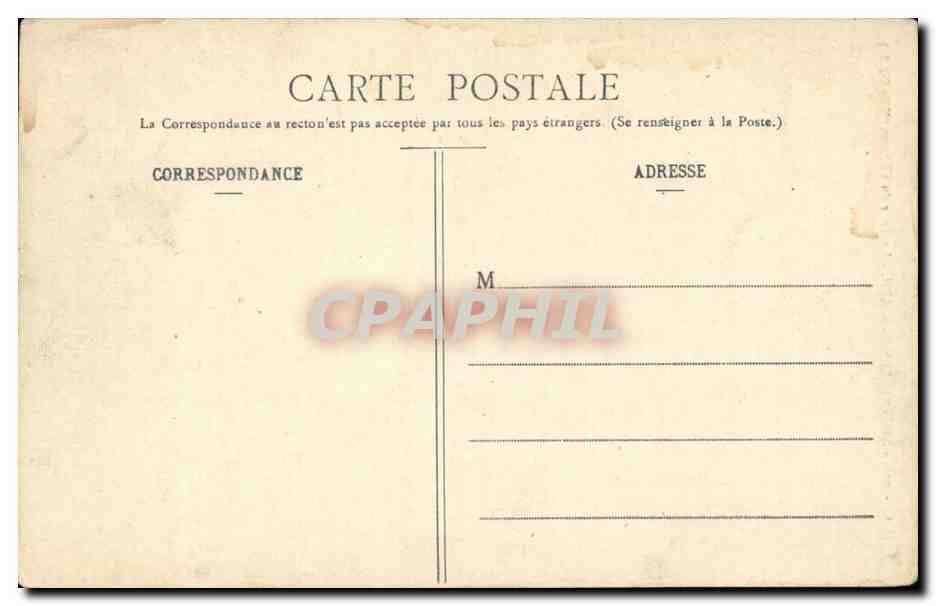 SAuveterre de Bearn CPA La tour du chateau — Rückseite