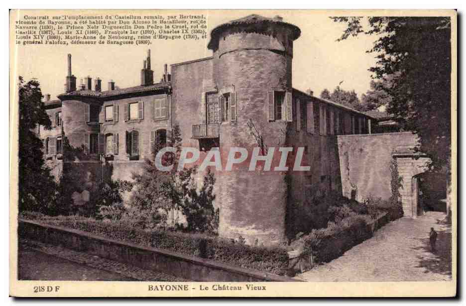 Bayonne CPA Le chateau vieux