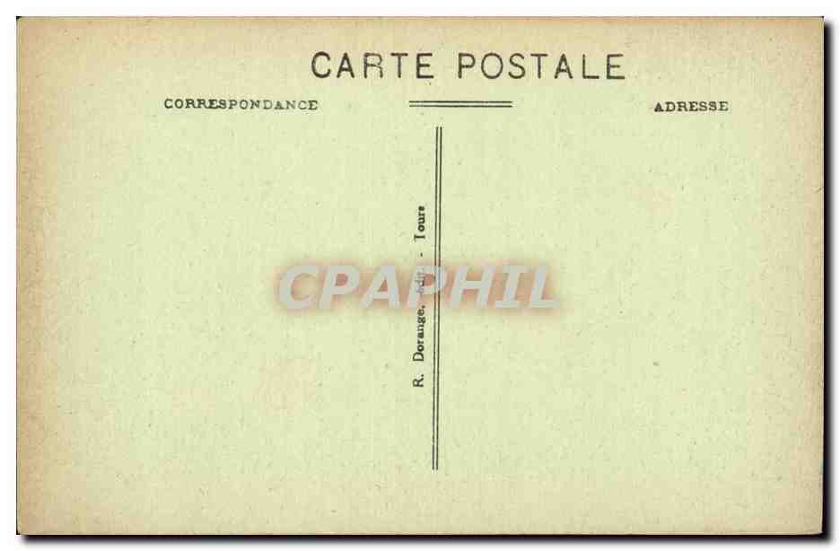 Cheverny - Vue du Chateau et du Parc Cote Sud - CPA  — Rückseite