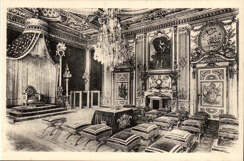 Château de Fontainebleau — Salle du Trône — Édition des Musées Nationaux