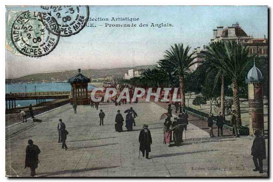 Nice - Promenade des Anglais - CPA 