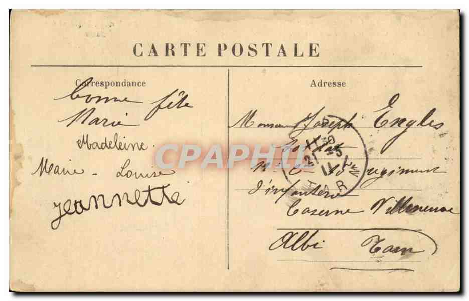 Le Puy - La Caserne Romeuf - Le Rocher Corneille et le Rocher St-Michel — "Le Velay Illustré" n°2593 — Back