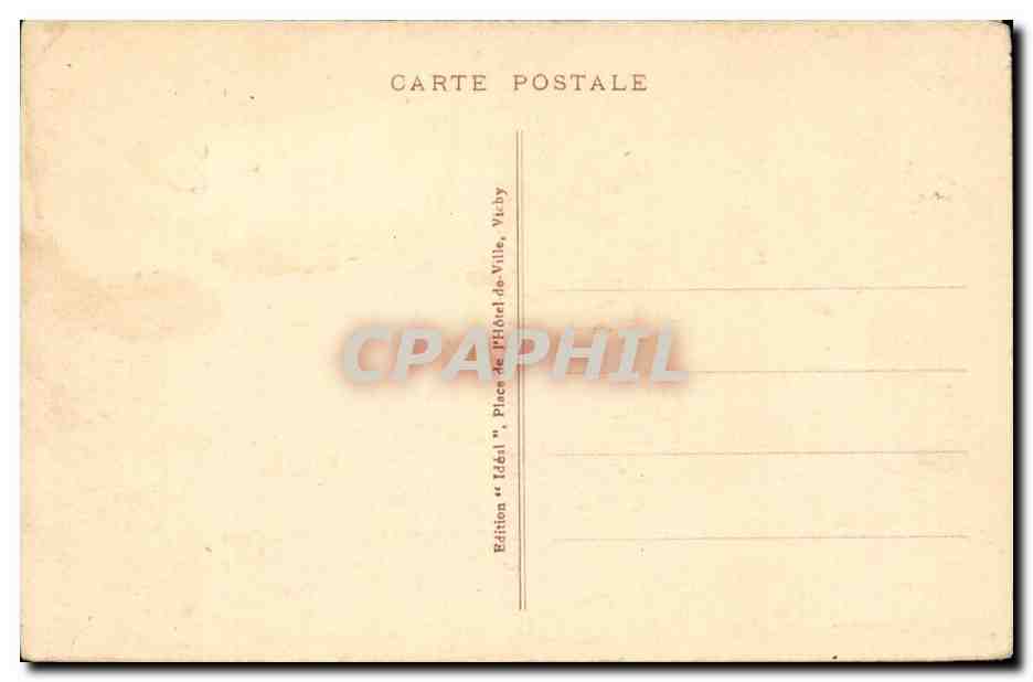 Le Puy - Château de Polignac — La Haute-Loire Pittoresque — Édition Idéal, n° 8101 — Back