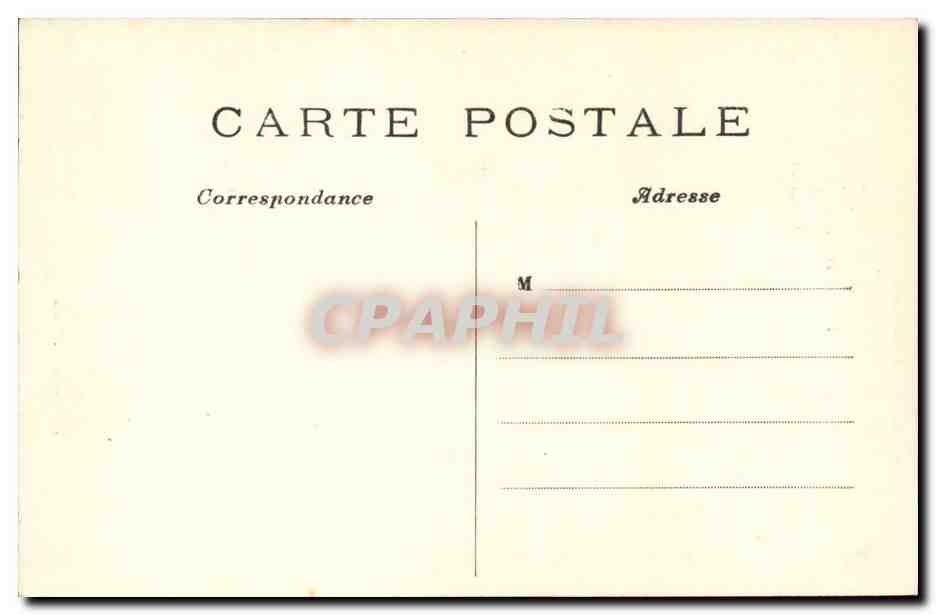 Le Puy en VElay CPA Statue colossale de ND de France — Rückseite