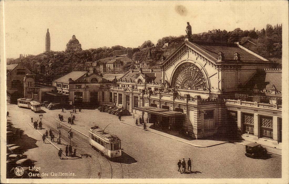 Belgique Liege CPA Gare des Guillemins