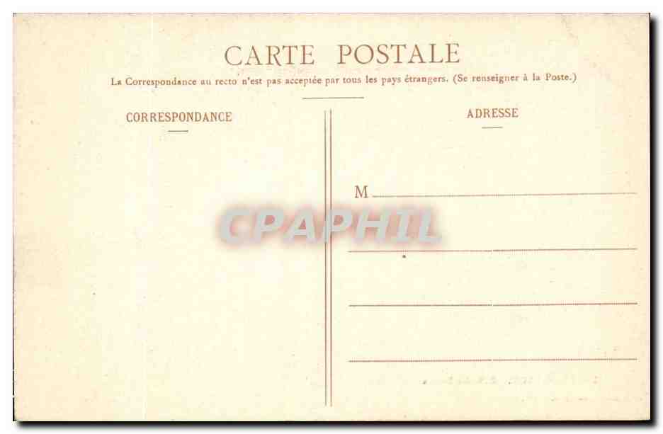 Musee de Lyon CPA Salle des emaux — Verso