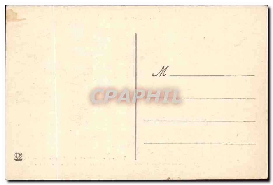 Cauterets — Le Gave et le Chemin Muletier — dans le Val de Lutour — Phototypie Labouche Frères, Toulouse, n° 752 bis — Reverso