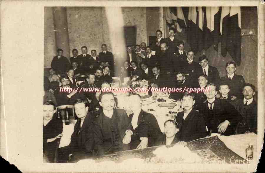 CARTE PHOTO Bouquet du grand cercle