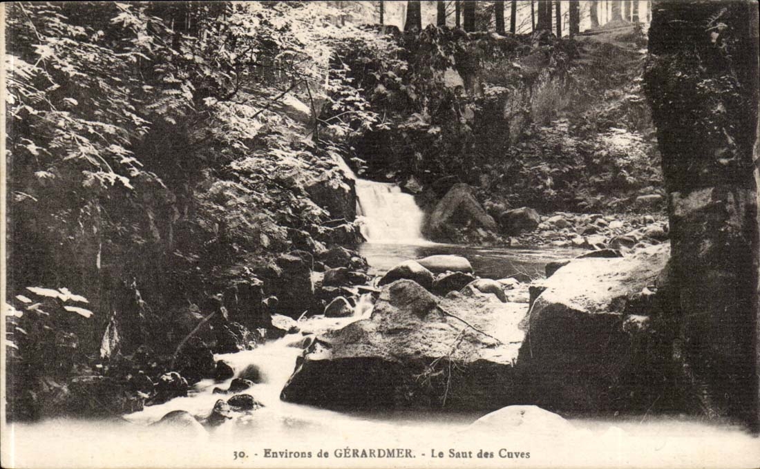 environs de Gerardmer CPA Le saut des cuves