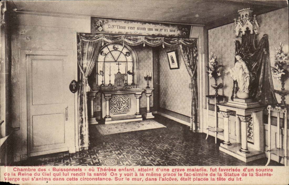 Chambre des Buissonnets — Thérèse d'Avila — éditeur A. Bréger (Paris)