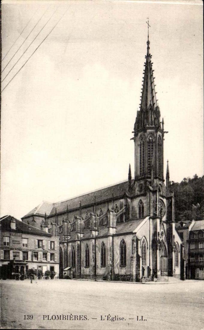 CPA Plombieres L'eglise