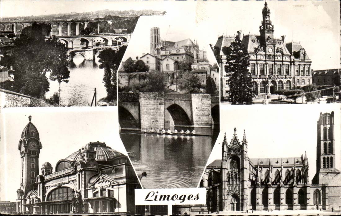 Limoges — vue panoramique — Réal-Photo