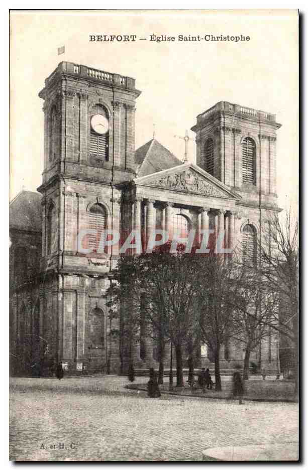 Belfort CPA Eglise Saint Christophe