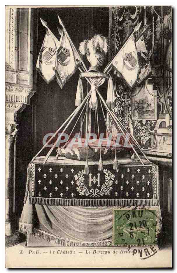Pau CPA Le chateau LMe berceau de Henri IV