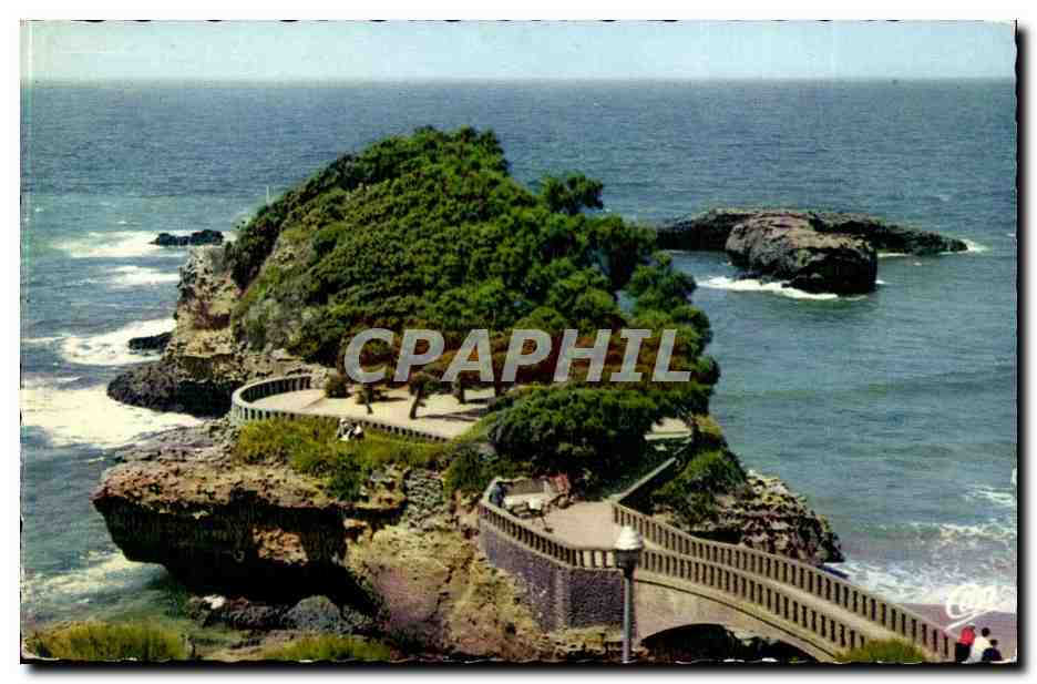 Biarritz - Le Rocher du Basta - CPA 