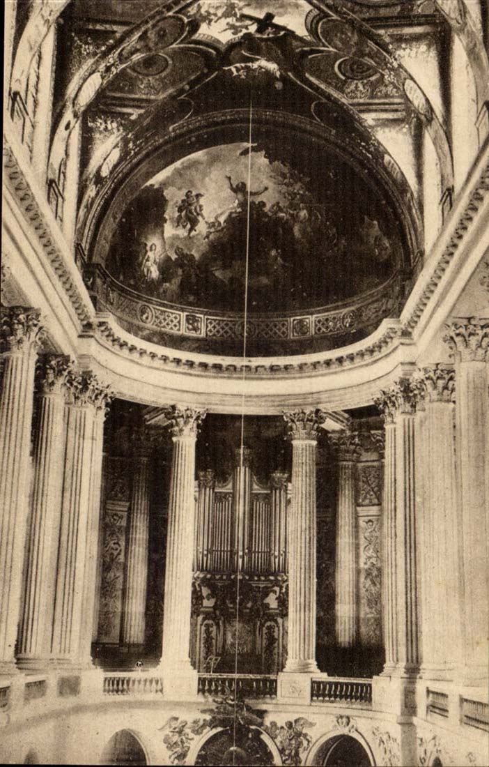 Palais de Versailles - Interieure de la Chapele - CPA 
