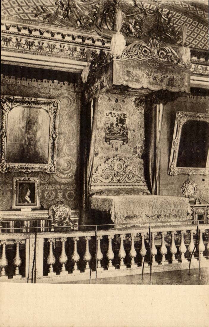 Chambre à coucher de Louis XIV — Versailles — Édition Cosé, 9, rue Colbert, Versailles