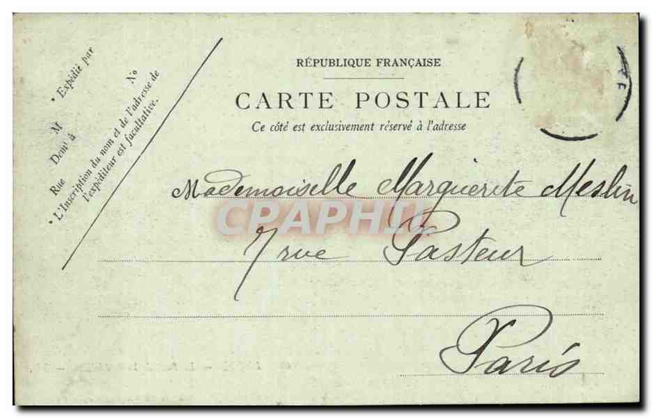 Lyon - Le Pont - 1904 - CPA  — Verso
