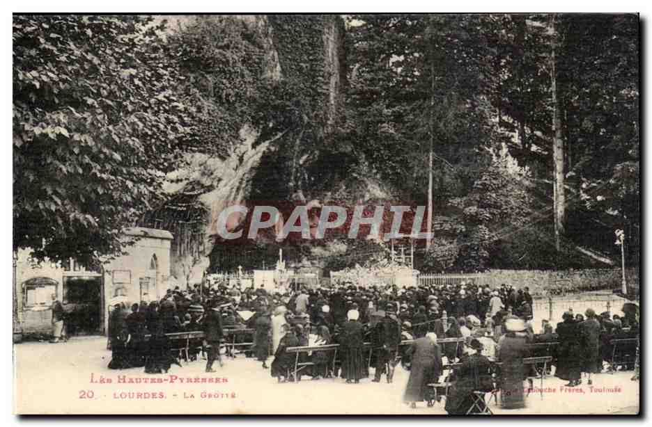 Lourdes - La Grotte - CPA 