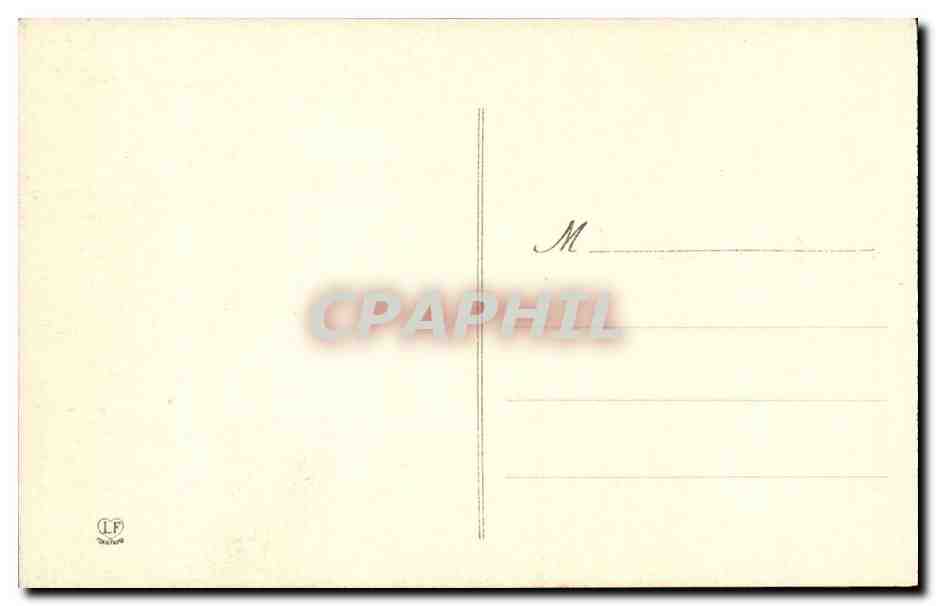 Lourdes CPA La basilique de face — Verso