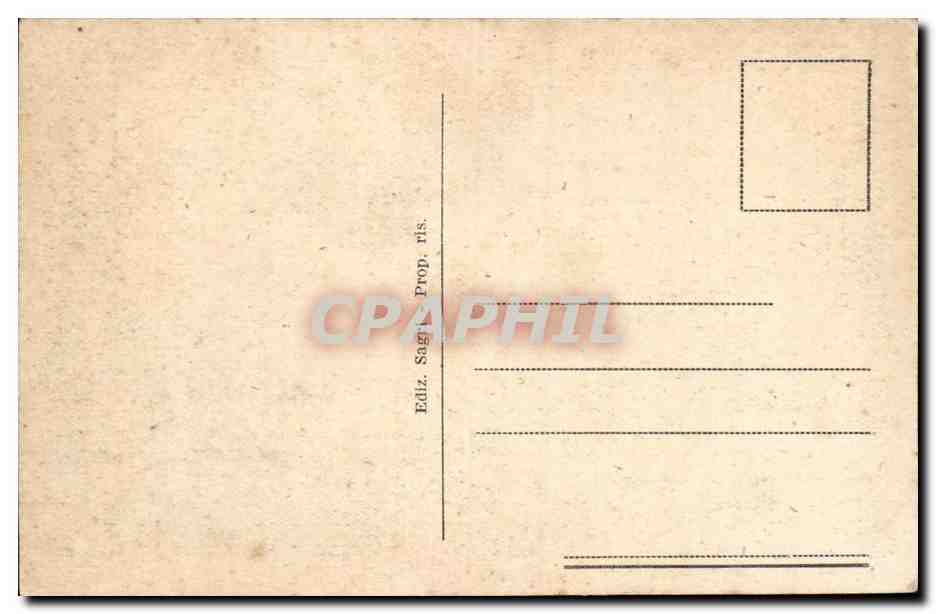 Italie Italia Napoli CPA La litoranea con panorama — Verso