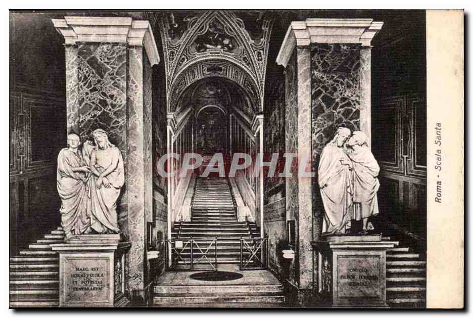 Italie Italia Roma CPA Scala Santa
