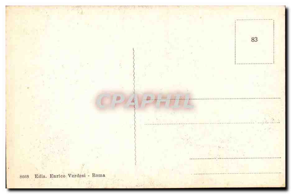 Italie Italia Roma CPA Scala Santa — Verso
