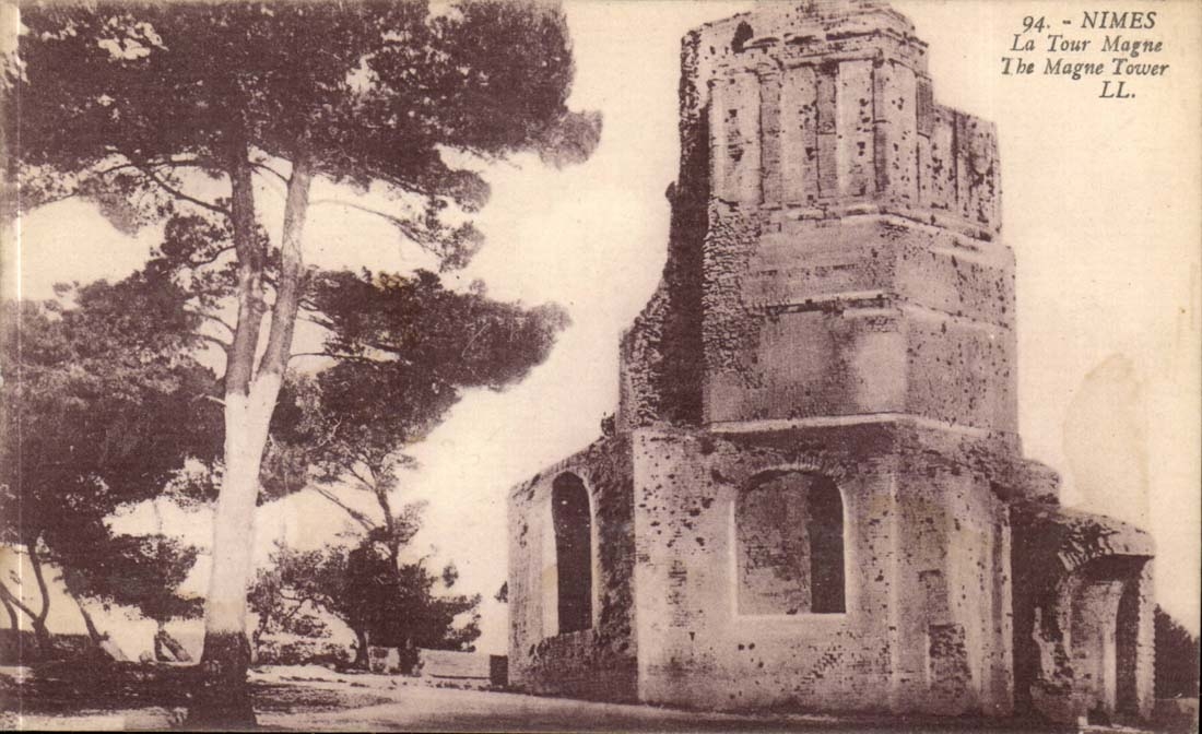 Nîmes — La Tour Magne — LL. n°94
