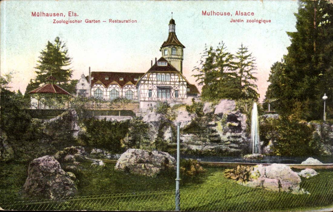 Mulhouse CPA Jardin zoologique (zoo)