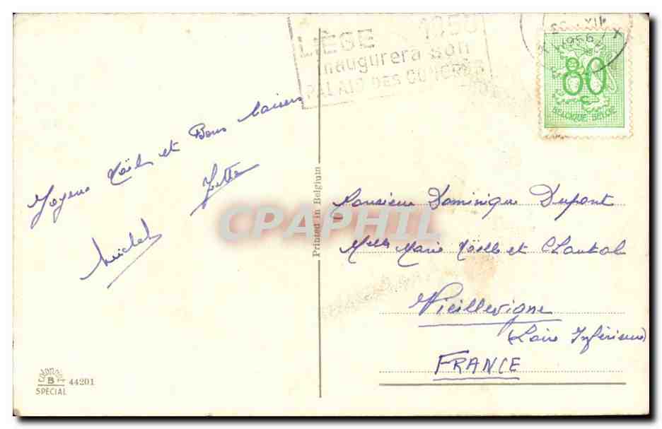 CPA Fantaisie Joyeux Noel — Rückseite