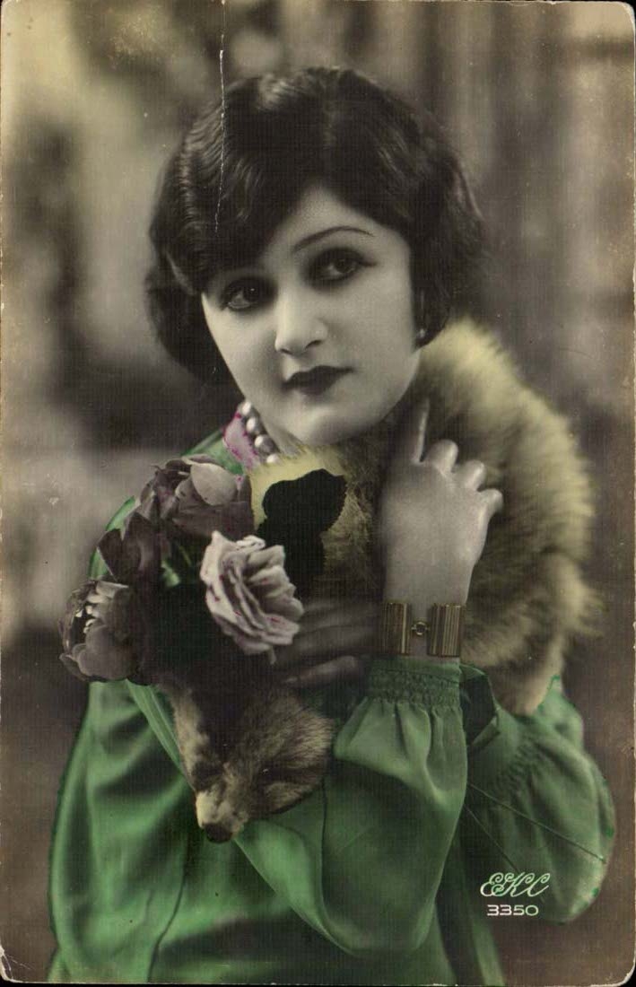CPA Fantaisie Femme
